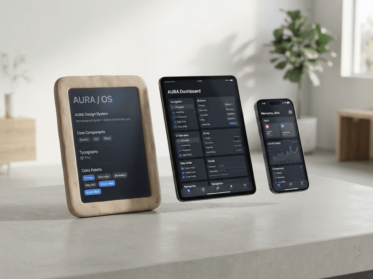 Liquid Glass Apple-Style UI Kit
